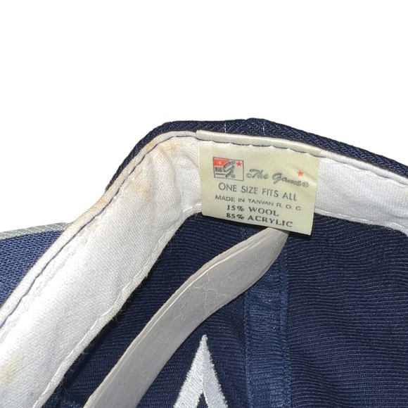 VTG 90s Dallas Cowboys The Game Big Logo Snapback Hat Cap NFL RARE - Picture 5 of 5
